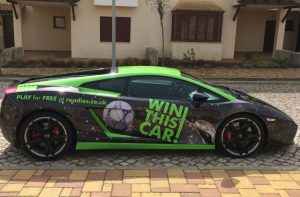 Win a Lamborghini Gallardo with Readies