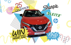 Win a car! It's next generation Nissan Juke with Staples